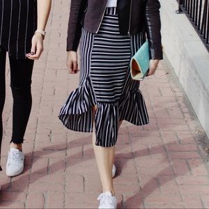 🌟 3 for $25 🌟 Boohoo striped skirt